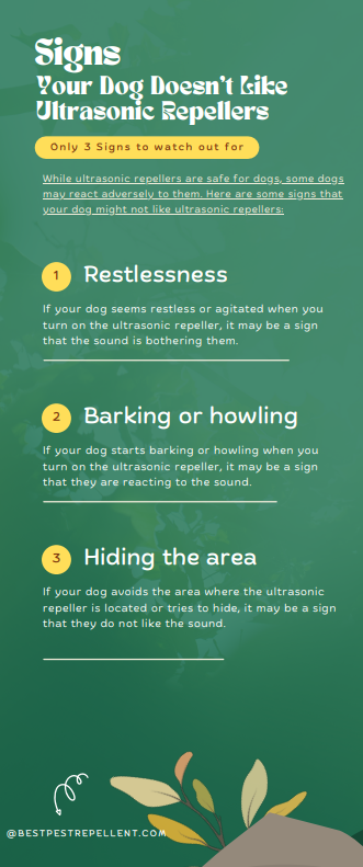 Signs Your Dog Doesn't Like Ultrasonic Repellers